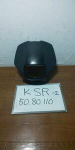 カワサキ　KSR50　KSR80　KSR110　KSR-2　ライトカウル　アッパーカウル　ビキニカウル　110-40071