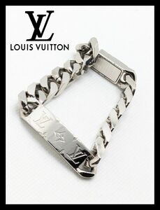 Louis Vuittonルイヴィトン モノグラム チェーンブレスレット 喜平