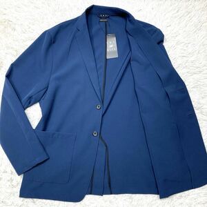  новый товар не использовался с биркой New balance City [ редкий размер XL соответствует ]NEW BALANCE tailored jacket блейзер темно-синий темно-синий цвет Golf стрейч 