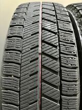 ★155/65R14 BRIDGESTONE/VRX3 21年製 WAREN 14インチ 4.5J ＋45 100 4H スタッドレス 4本 N-BOX スペーシア 等 (南1-F670)_画像6