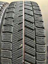 ★155/65R14 BRIDGESTONE/VRX3 21年製 WAREN 14インチ 4.5J ＋45 100 4H スタッドレス 4本 N-BOX スペーシア 等 (南1-F670)_画像7