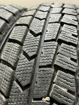 ★175/65R15 DUNLOP/WINTER MAXX WM02 17年製 スタッドレス 4本 ダンロップ ウィンターマックス アクア フィット ポルテ (南5-F674)_画像9