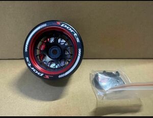 アルミステアリングホイール プロポ用 サンワ フタバ　ラジコン　RC タミヤ　ヨコモ　ドリフト