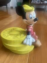 ディズニー ビンテージ ソフビ 貯金箱 ミッキーマウス 自由の女神 送料込 _画像1