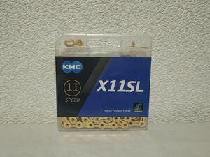 KMC チェーン X11SL　ゴールド　未使用品 11S　 シマノ