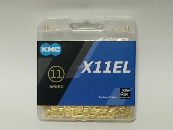 KMC チェーン X11EL　ゴールド　未使用品 11S　 シマノ