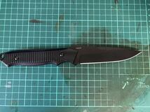 Benchmade 140BK ブラック ナイフ 。ベンチメイド 登山 釣り キャンプ ブッシュクラフト クマ対策 護身用 狩猟 鹿狩 猪狩 熊狩 クマ_画像3