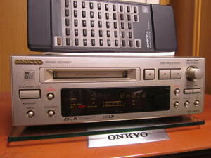 ONKYO MD-105TX 動作・状態良好　共通リモコン・取説付