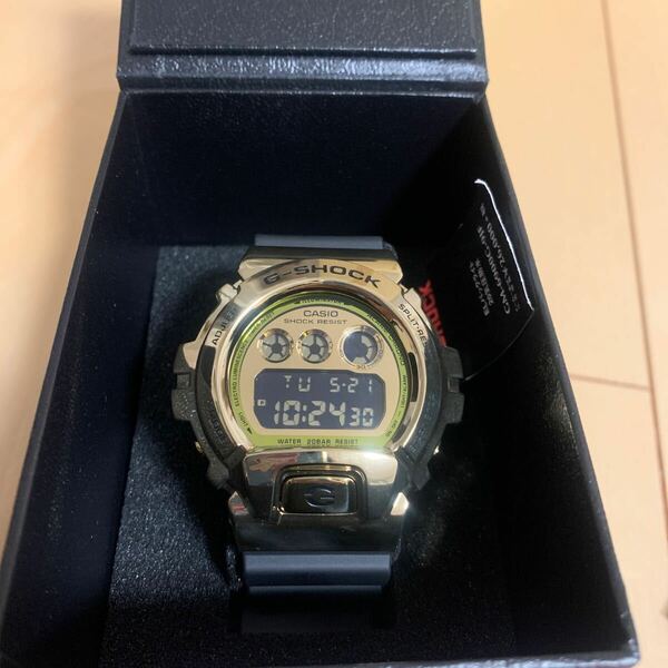 G-SHOCK メタルベゼル GM-6900G-9JF （ゴールド/ブラック）CASIO カシオ Gショック ジーショック 腕時計 
