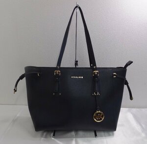 キングラム[25] 【送料無料】MICHAEL KORS マイケルコース トートバッグ ネイビー 金具 ゴールド★020＠L037