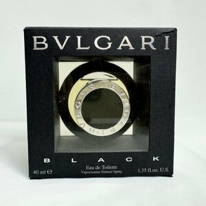 キングラム[27]BVLGARI ブルガリ 香水 BLACK ブラック EAU DE TOILETTE オードトワレ 40ml ★残量多★【送料無料】