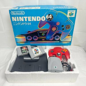  gold gram [27]Nintendo nintendo 64 NUS-001 body controller game soft 2 ps VRS unit * electrification verification settled * box attaching * Junk [ free shipping ]