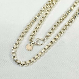 キングラム[27]TIFFANY&Co. ティファニー ネックレス ベネチアン ★SV925 刻印★約46.0cm★38.2ｇ★良品★１円～ 【送料無料】