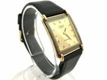 キングラム[31]RADO ラド― フローレンス QUARTZ 153.3440.2 社外ベルト 不動 ゴールド ブラック 【送料無料】＠282_画像1