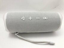 キングラム[07] JBL Flip 6 JBLFLIP6 ポータブル スピーカー ホワイト 防水 Bluetooth ジェイビーエル 本体 動作確認済【送料無料】＠117_画像3