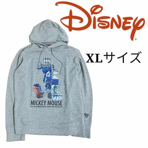 【超美品】 【24時間発送】パーカー スウェット Disney グレー