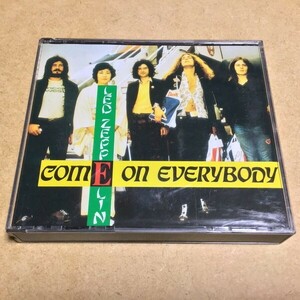 Led Zeppelin／Come On Everybody (レッド・ツェッペリン)　1971年大阪ライブ CD3枚組 MUD DOGS-008～010