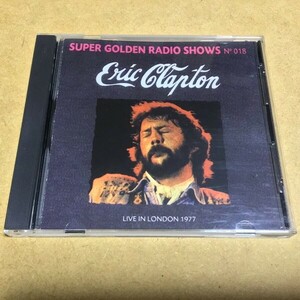 Eric Clapton／In Concert 1977 (エリック・クラプトン)　1977年ライブ SGRS 018