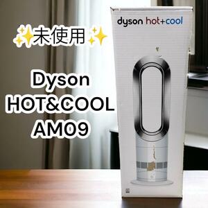 未使用ダイソン　ホットアンドクール AM09 ファンヒーター　扇風機 Dyson HOT & COOL リモコン　箱付き