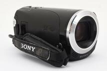 極美品SONY HDR-CX270V 　デジタルビデオカメラ　ハンディカム　ブラック　ソニー Handycam 30倍光学ズーム　手ぶれ補正_画像3