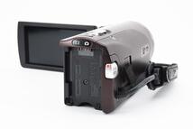 箱付美品SONY ハンディカム HDR-CX270V ブラウン デジタルビデオカメラ　ソニー　バッテリー　充電器　ケーブル　説明書_画像4