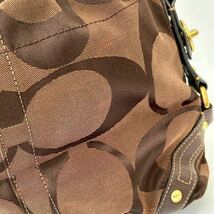 【K0427】COACH コーチ ショルダーバッグ ハンドバッグ _画像7