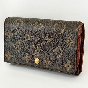 【H0509】LOUIS VUITTON ルイヴィトン モノグラム ポルトモネビエ ビエ トレゾール 財布 M61730