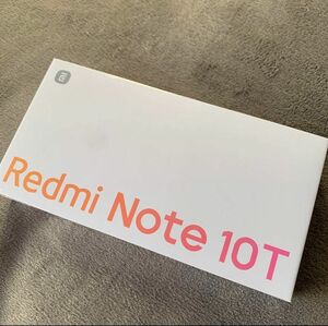 新品未開封品Redmi Note 10T（シュリンク付き）＋新品未開封ガラスフィルム3枚＋新品未開封TPUクリアケース1個