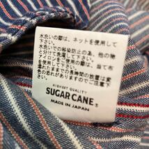 シュガーケーンSUGAR CANE ストライプ ワークシャツ SC37927マチ XL 東洋フリーホイラーズ マッコイ ウエアハウス ウエストライド_画像7