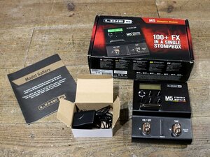 1円スタート エフェクト プロセッサー Line 6 M5 エフェクト・プロセッサー ストンプボックス クラシック＆モダン 堅牢構造 直感的な操作