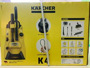 【KH2580】（新品/未開封）ケルヒャー KARCHER 高圧洗浄機 K4 家庭用高圧洗浄機 静音 1.603-440.0 50HZ 11MPa 400l/h 1350w