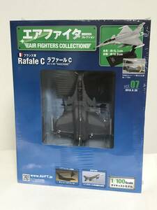 未開封♪【エアファイターコレクション】7 ラファールC フランス軍　EC 1/91 GASCOGNE 冊子付★アシェット★送料例800円/関東東海