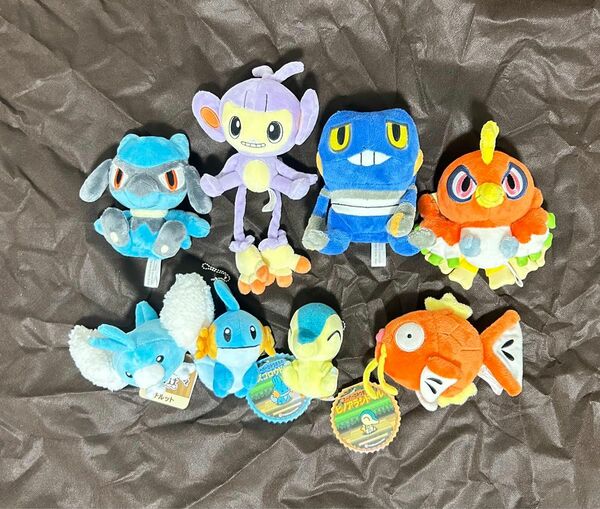 ポケモン ポケットモンスター ぬいぐるみ　ポケドール　コイキング　スーパーひみつきち　ヒノアラシ