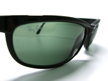 希少MIBコラボVintage RayBan B&L PREDATORプレデター2 G15ブラックBLボシュロムUSAメンズ サングラスPS2バイカ黒シェード運転ウィルスミス_画像4