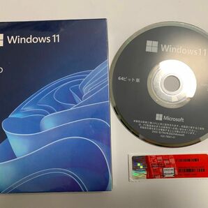 純正のWindows 11Pro（32bit/64bit） 日本語版DVDディスク、正規品プロダクトキー1pc分　COAシール付き