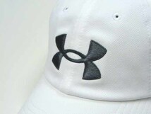 UNDER ARMOUR GOLF アンダーアーマー キャップ ホワイト 男女兼用 フリーサイズ 帽子 アウトドア【新品未使用品】 ◆アウトレット◆_画像6