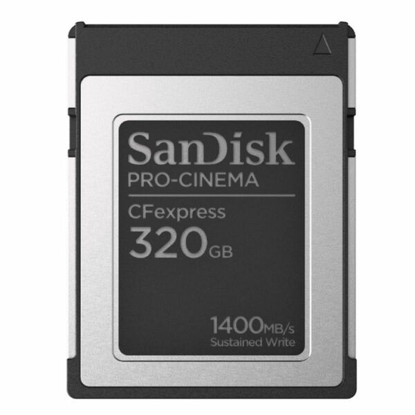 SanDisk PRO-CNEMA CFexpress Type-Bカード 320GB SDCFEC-320G-JN4NN