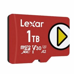 Lexar PLAY microSDXCカード 1TB UHS-I U3 V30 A2 LMSPLAY001T-B1NNJ