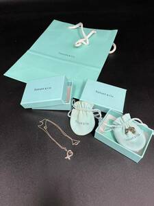 ティファニー TIFFANY ネックレス クロスハート ピアスセットTiffany アクセサリー 