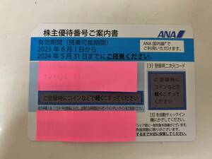 全日空 ANA 株主優待券 1枚 2024円5月31日まで ★37345