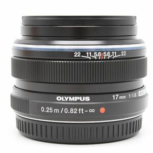 ■極上品■ OLYMPUS M.ZUIKO DIGITAL 17mm F1.8 ブラック