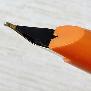 【未使用】 モンブラン 万年筆 ジェネレーション MONTBLANC GENERATION オレンジ色 ペン先14K-585 Mニブ 箱・説明書付きの画像9