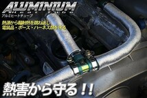 熱対策に アルミ ヒートシールド ダクト φ36mm×1m 耐熱 遮熱 サーモ R34 S13 S14 S15 180SX C35 C34 C33 FD CT9A JZX100 R32 S200 :72 C1_画像3