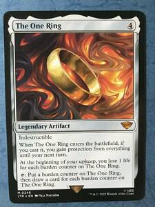 【1円スタート】MTG 一つの指輪/The One Ring　指輪物語：中つ国の伝承/The Lord of the Rings: Tales of Middle-earth英語版