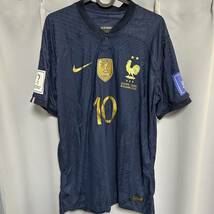 WC 2022 フランス代表 ユニフォーム ムバッペ　ナイキ NIKE ムバッペ　エンバペ　カタール　ワールドカップ Lサイズ_画像1