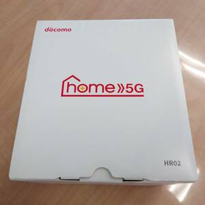 66053 未使用 ドコモ docomo home 5G HR02 セット 本体一式 ダークグレー ルーター 箱付