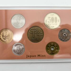 66122-9 MINTSET ミントセット 2014年 平成26年 Japan Mint ジャパンミント 貨幣セット 造幣局 プルーフ 午の画像2