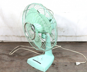 [to length ]HITACHI Hitachi C-9601 A.C. disk fan electric fan 3 sheets wings consumer electronics Showa Retro antique Vintage IC352IOE28