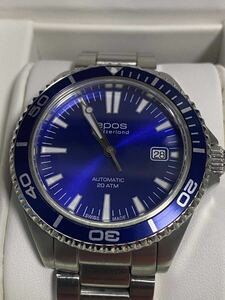  regular goods beautiful goods Epos sport b Divers blue blue 3413BLM self-winding watch # Hamilton # Oris #glaisin