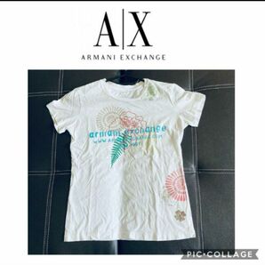 アルマーニエクスチェンジ☆白 Tシャツ